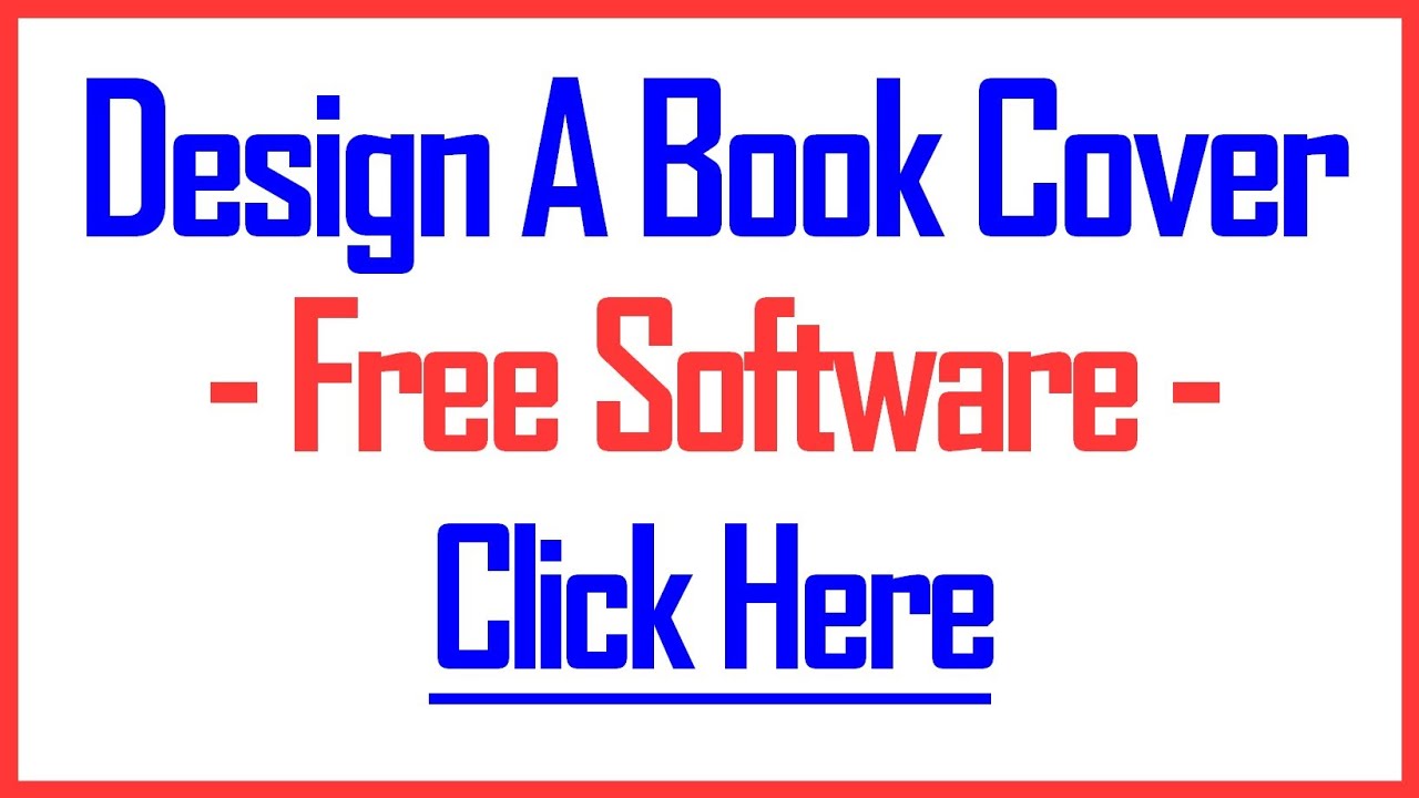 Software For Book Cover Design